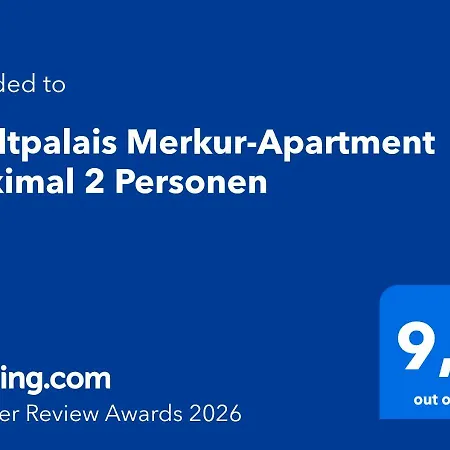 Stadtpalais Merkur-apartment Maximal 2 Personen شقة